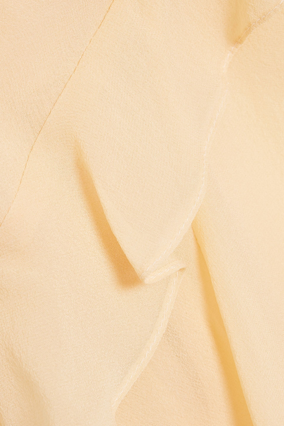 Tamila ruffled silk-chiffon camisole