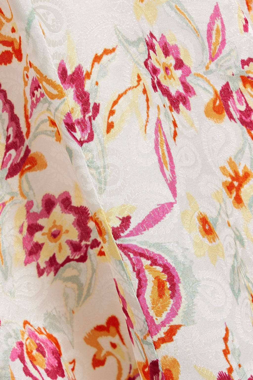 ISABEL MARANT Perrine floral-jacquard mini skirt