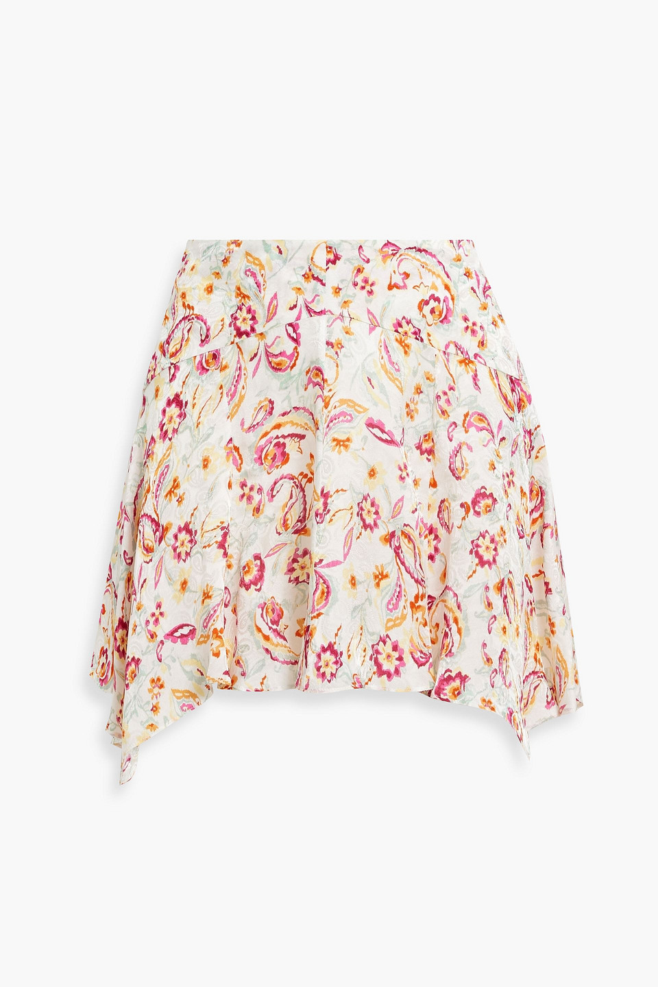 Isabel Marant Perrine Floral-jacquard Mini Skirt