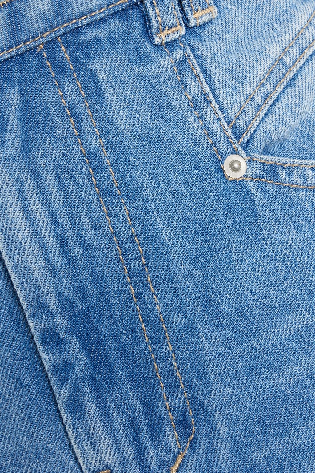 ISABEL MARANT Lemony high-rise wide-leg jeans