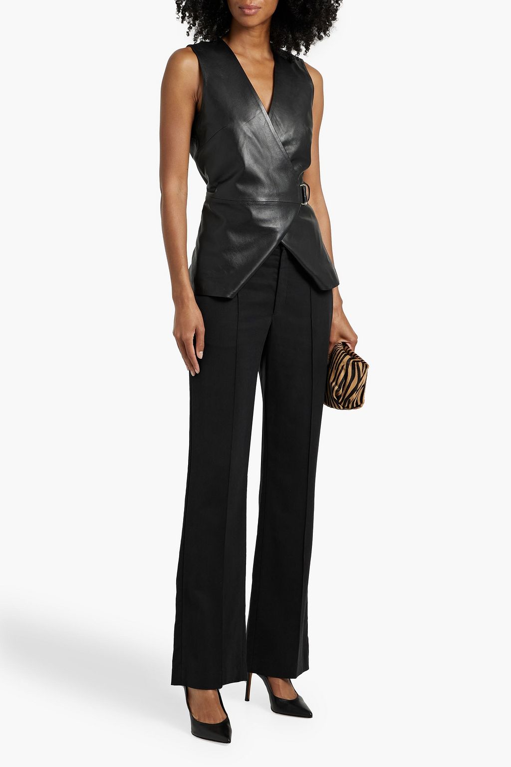 ISABEL MARANT Sorokia Lyocell-blend straight-leg pants