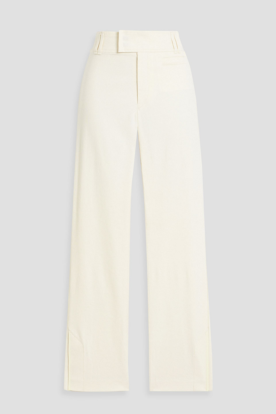 Isabel Marant Lovida Cotton-blend Slim-leg Pants