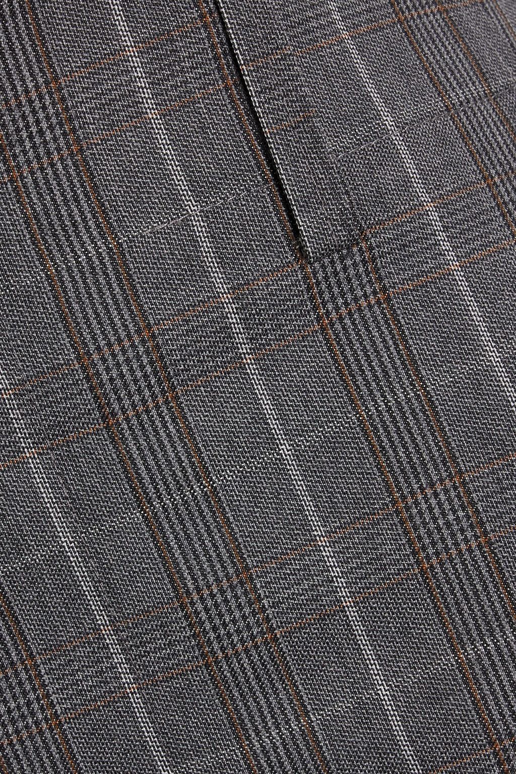 MARANT ÉTOILE Noah cropped Prince of Wales checked wool tapered pants