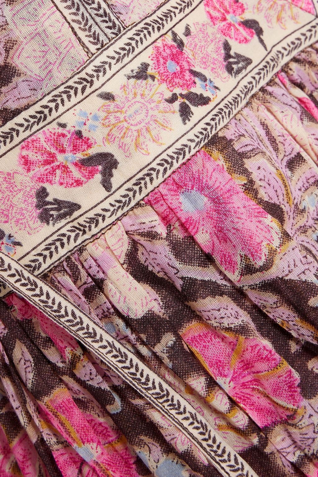 MARANT ÉTOILE Gayle floral-print cotton-voile top