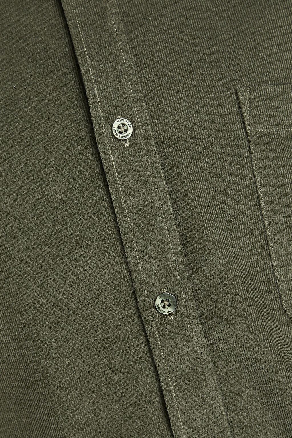 FRESCOBOL CARIOCA Telles cotton-corduroy shirt