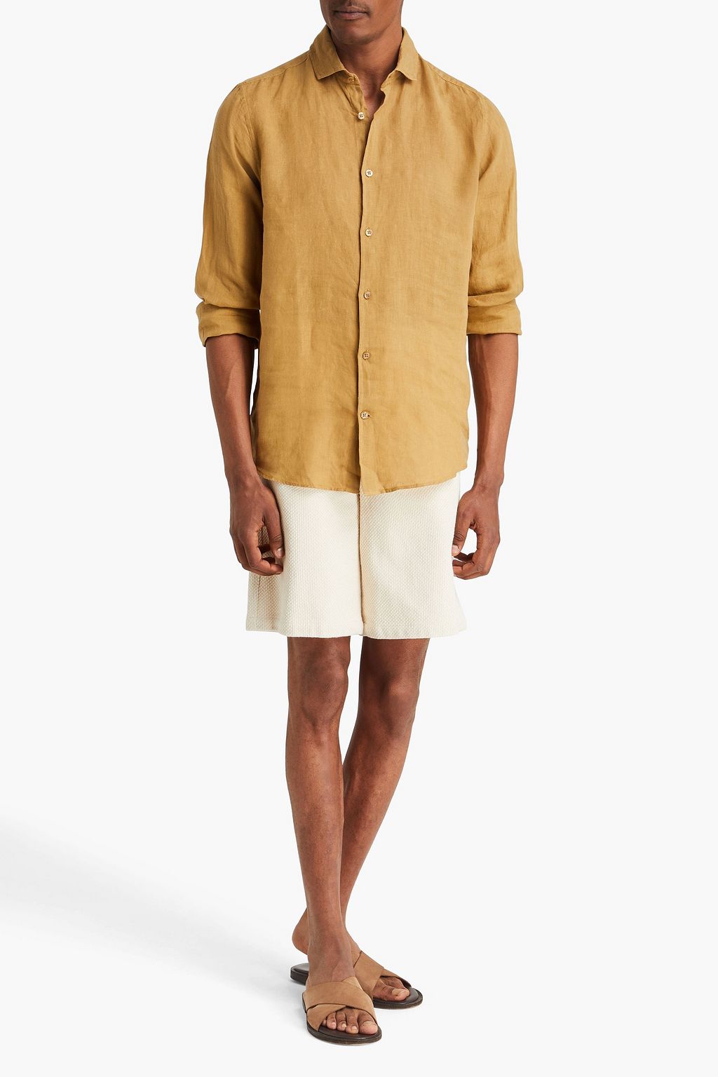 FRESCOBOL CARIOCA Antonio linen shirt