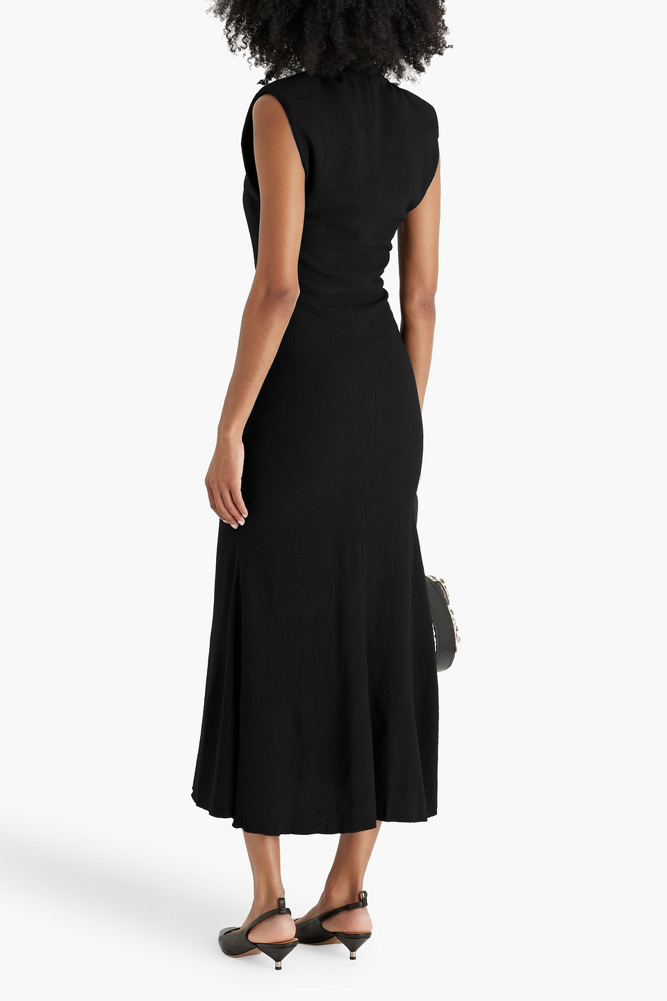 Isabel Marant Rabea Cutout Crepe Midi Dress