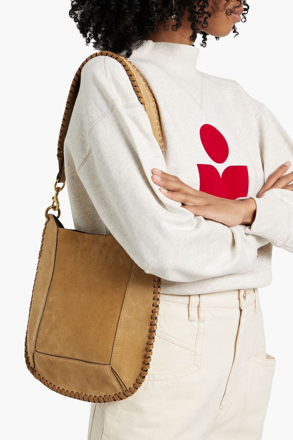 ISABEL MARANT Oskan suede shoulder bag