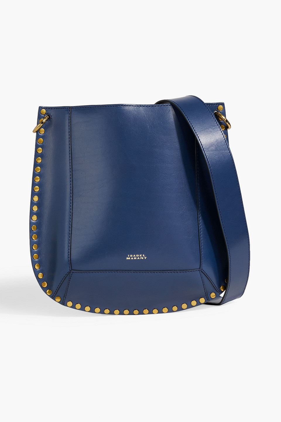 Oskan studded leather shoulder bag