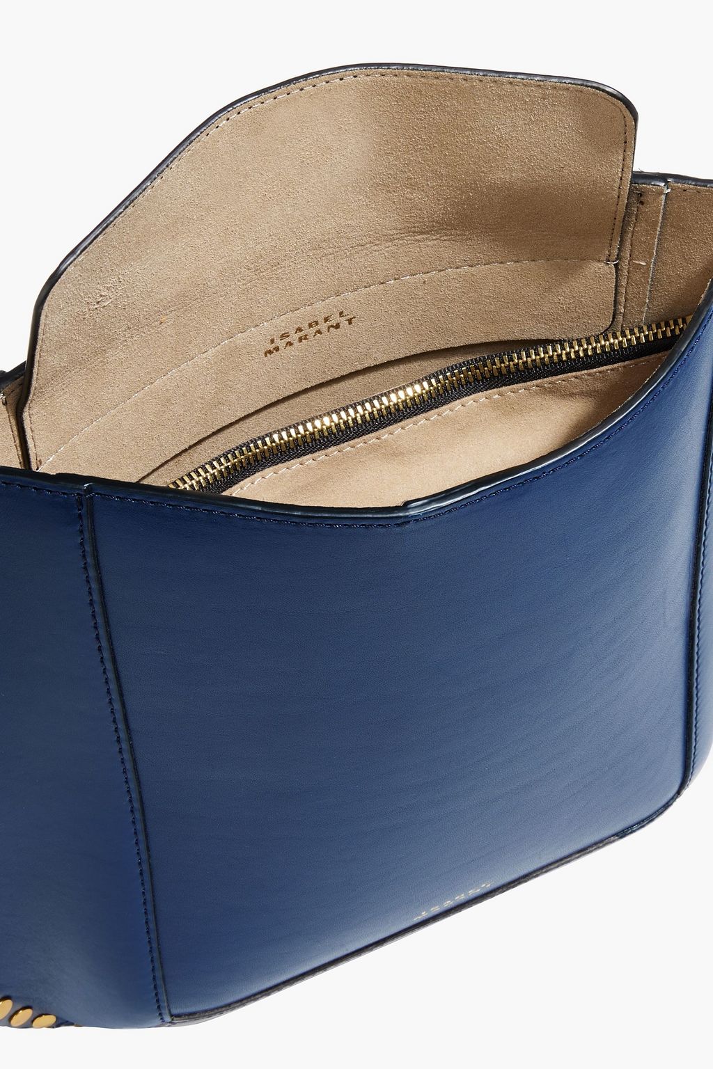 ISABEL MARANT Oskan studded leather shoulder bag