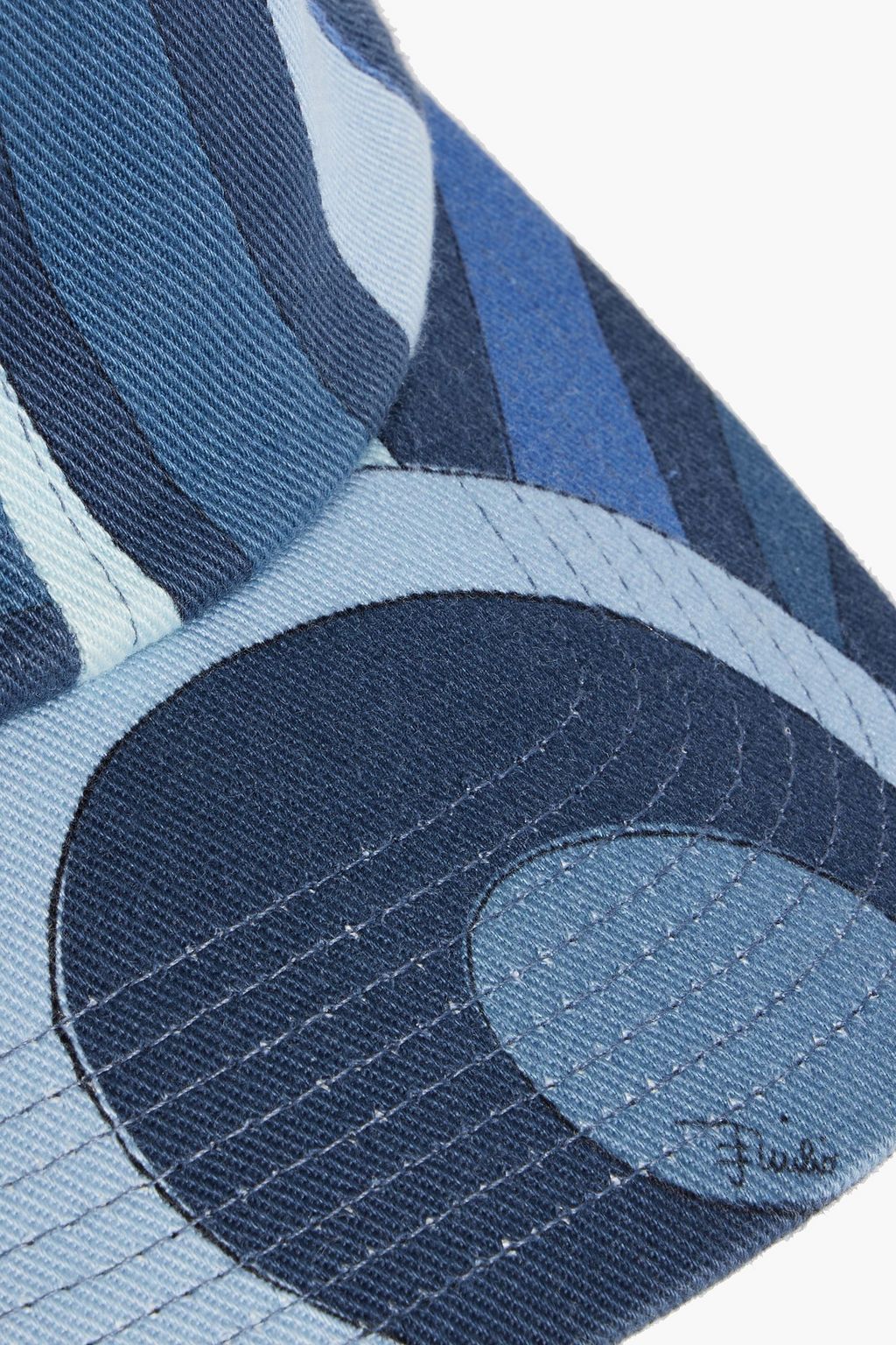 PUCCI Printed cotton-twill baseball cap