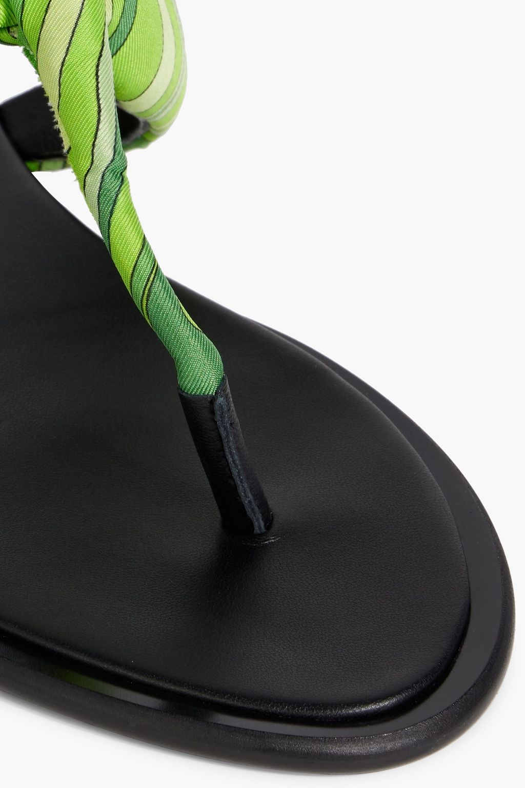 PUCCI Printed padded twill sandals