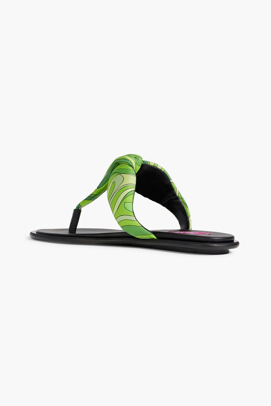 PUCCI Printed padded twill sandals