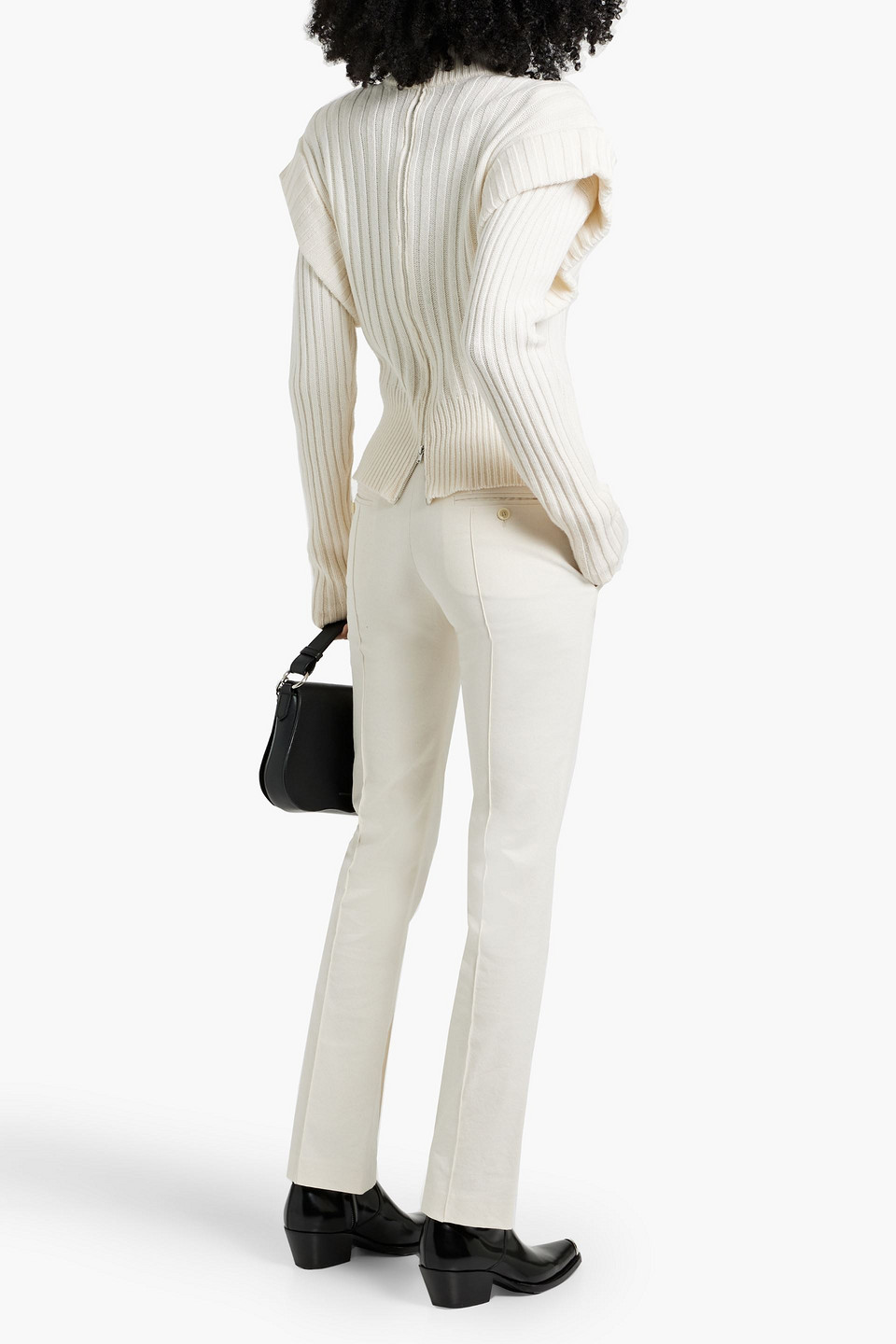 ISABEL MARANT KALIROK COTTON-BLEND SLIM-LEG PANTS