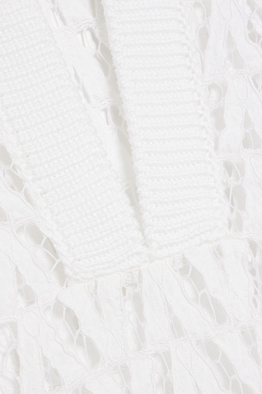 VALENTINO GARAVANI Cotton-lace top