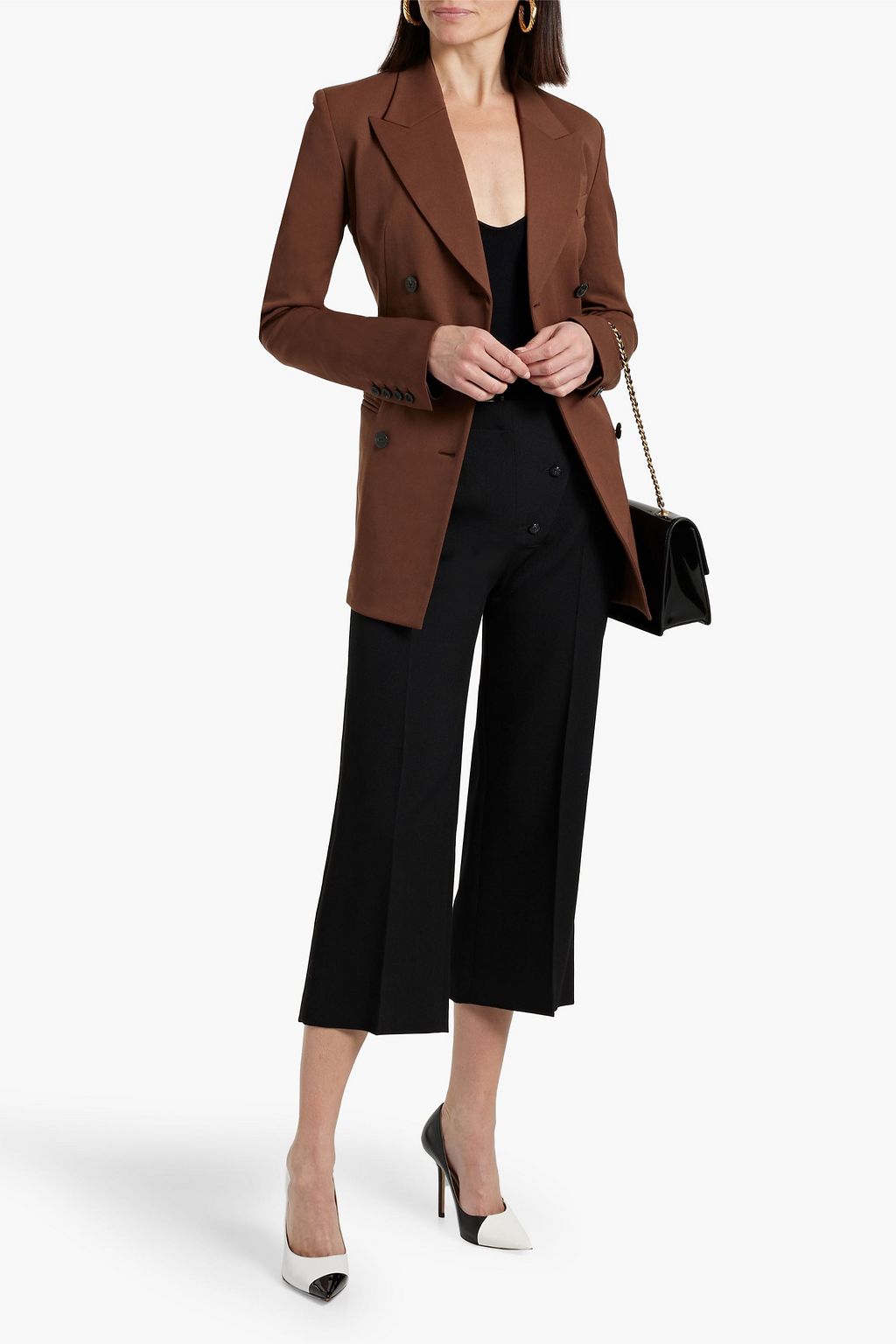 VALENTINO GARAVANI Wool-gabardine culottes