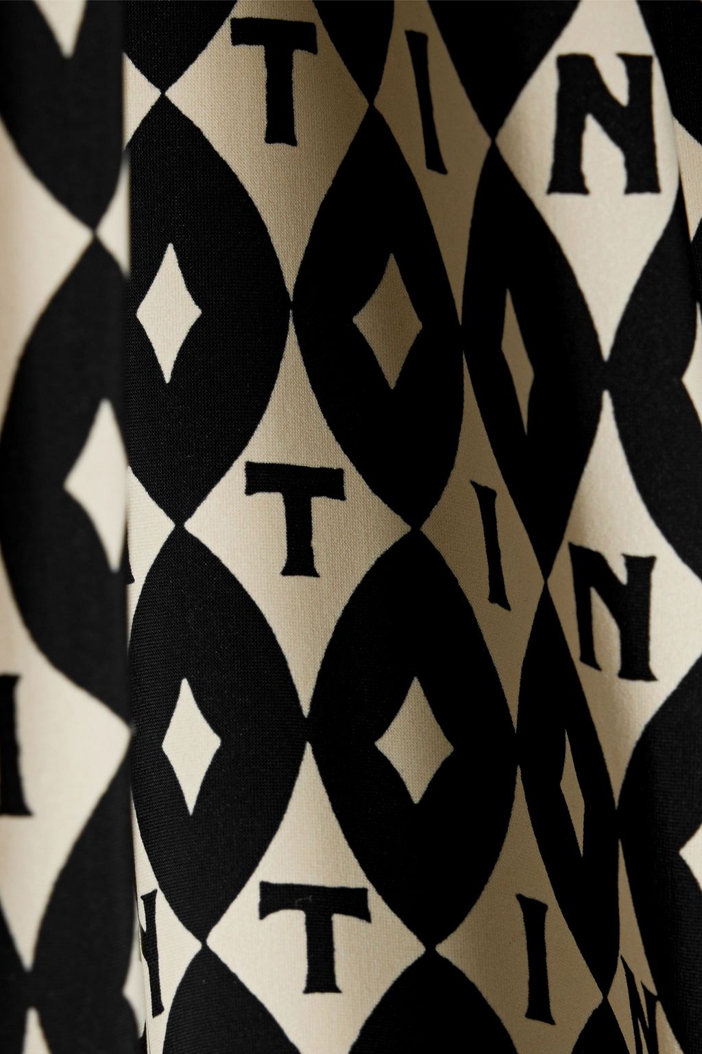 VALENTINO GARAVANI Printed stretch-jersey dress