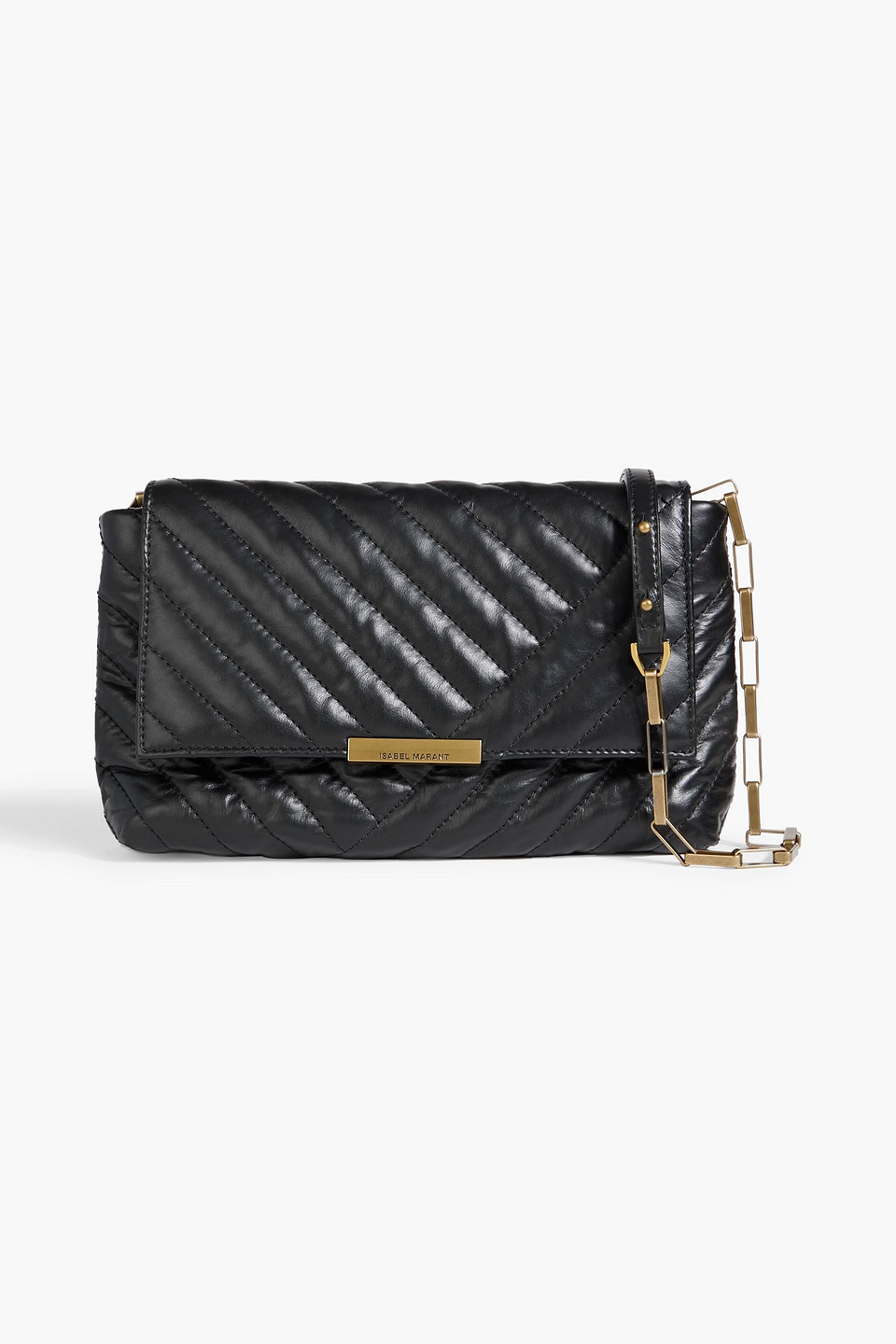 Isabel Marant Merine Quilted Leather Shoulder Bag