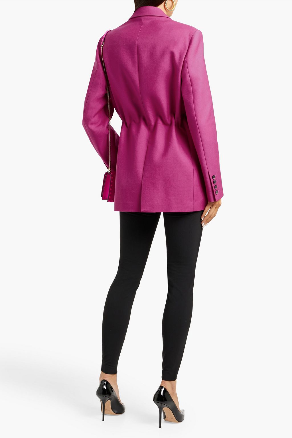 VALENTINO GARAVANI Wool and silk-blend twill blazer