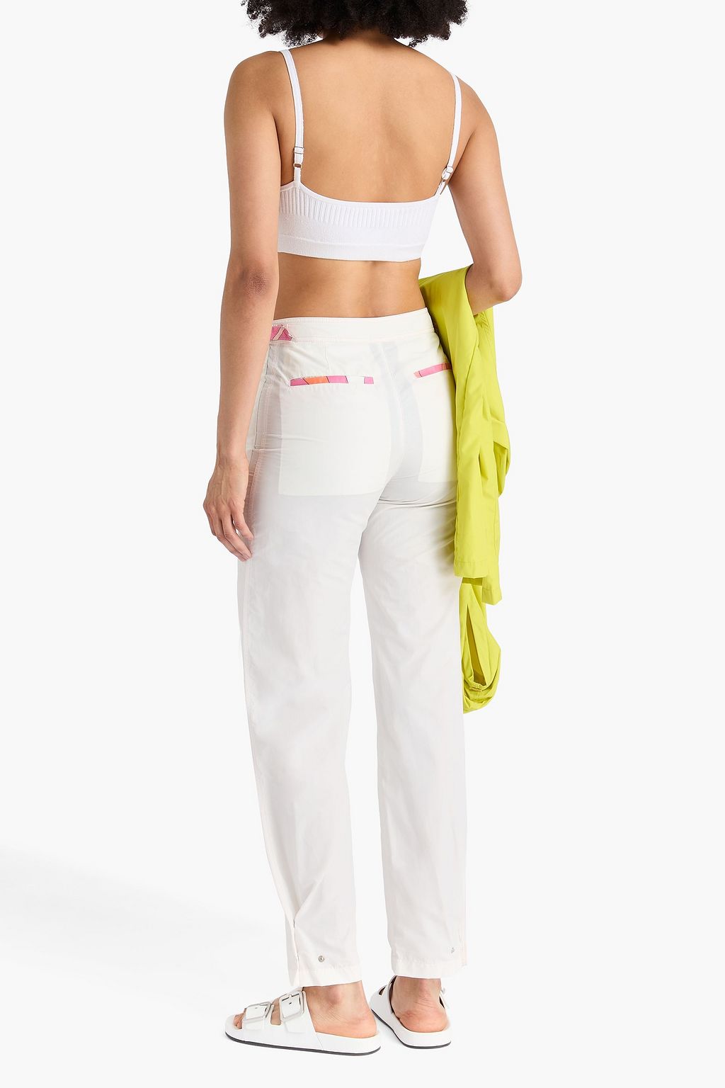 PUCCI Taffeta tapered pants