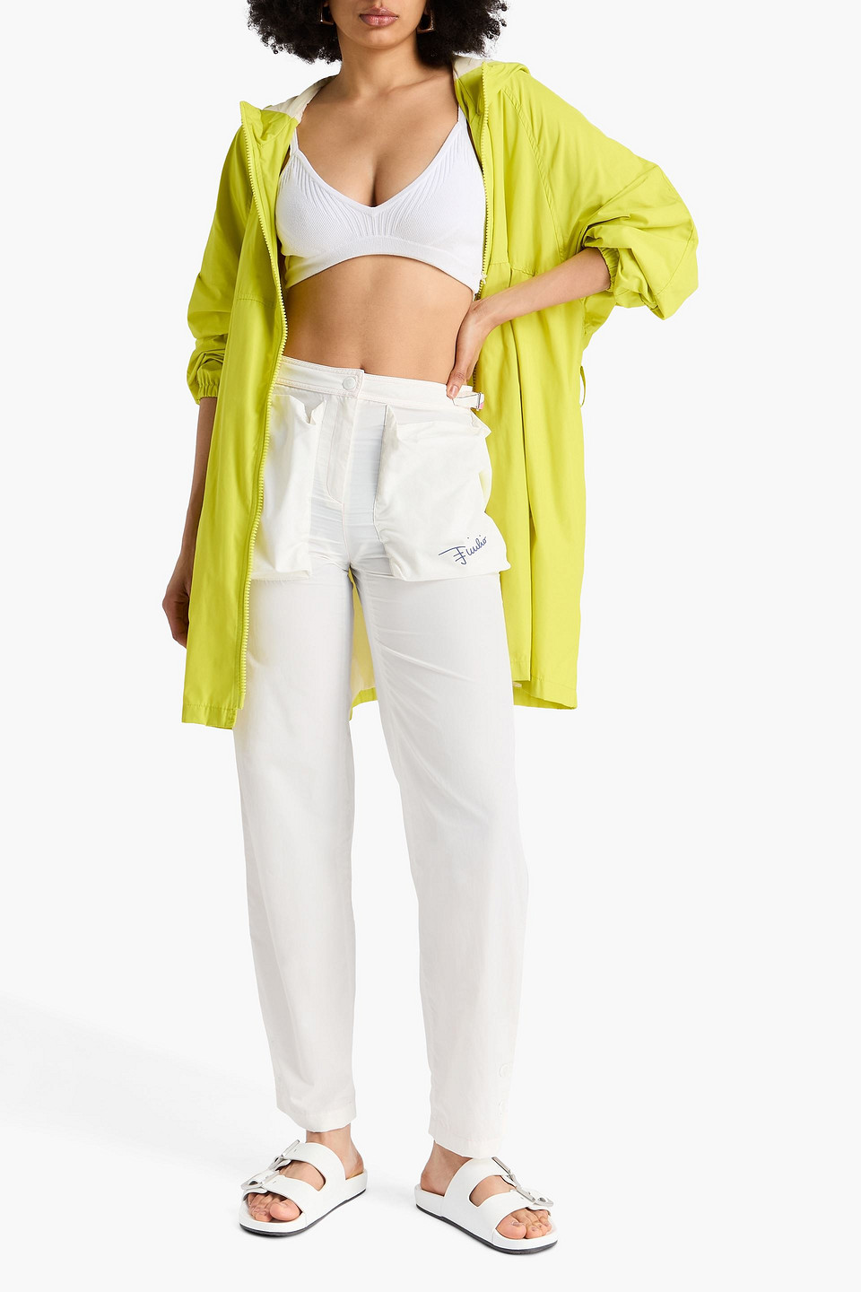  Pucci - Track Pants Aus Shell - Weiß - It 38 