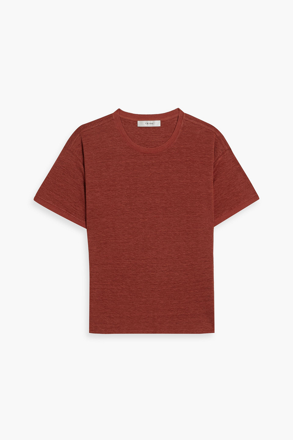Linen-jersey T-shirt