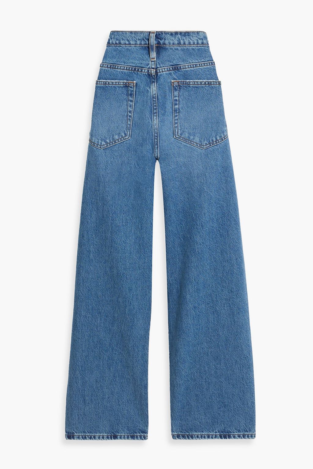 FRAME The Slouchy Straight cropped boyfriend jeans
