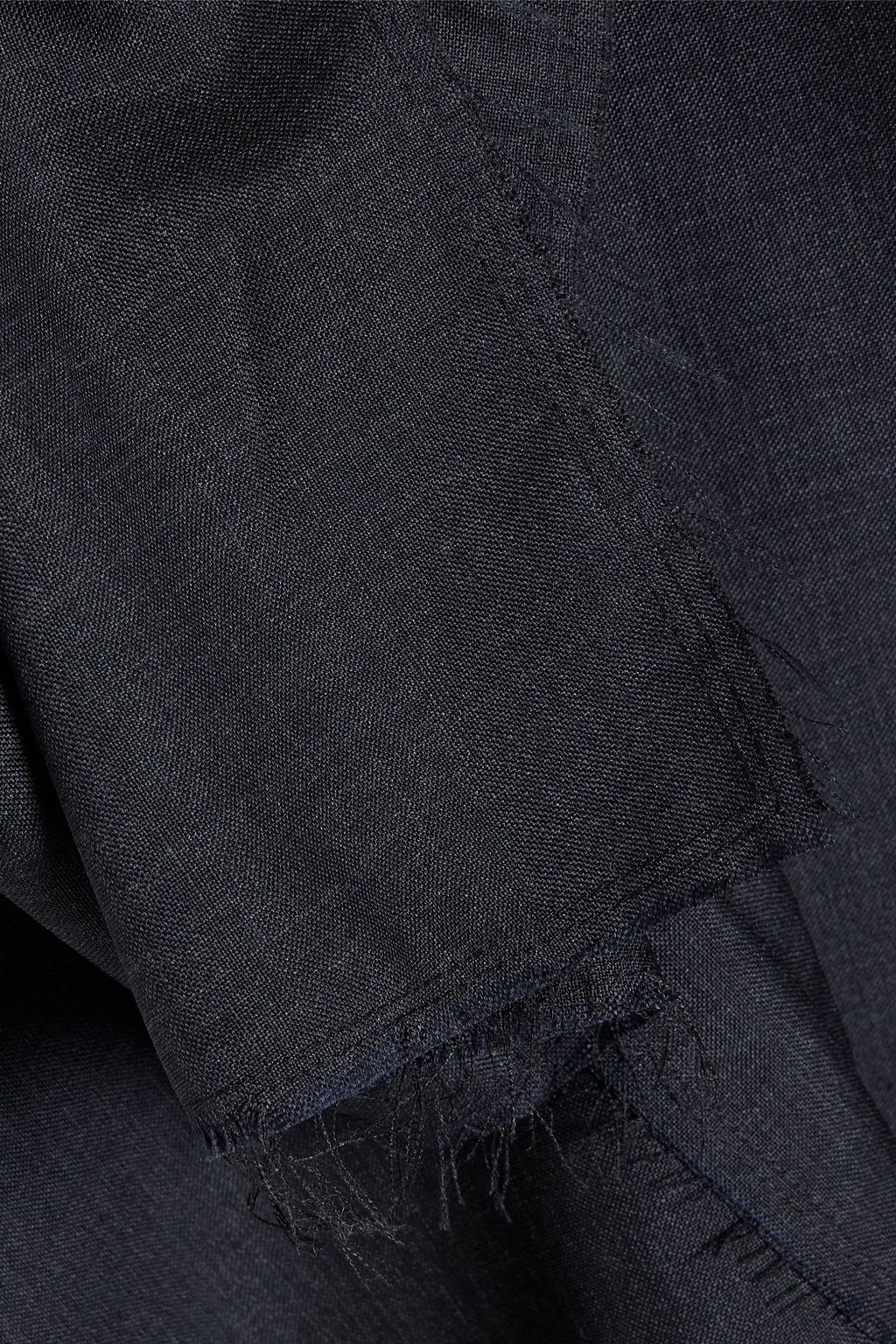 MAISON MARGIELA Draped mohair and wool-blend dress