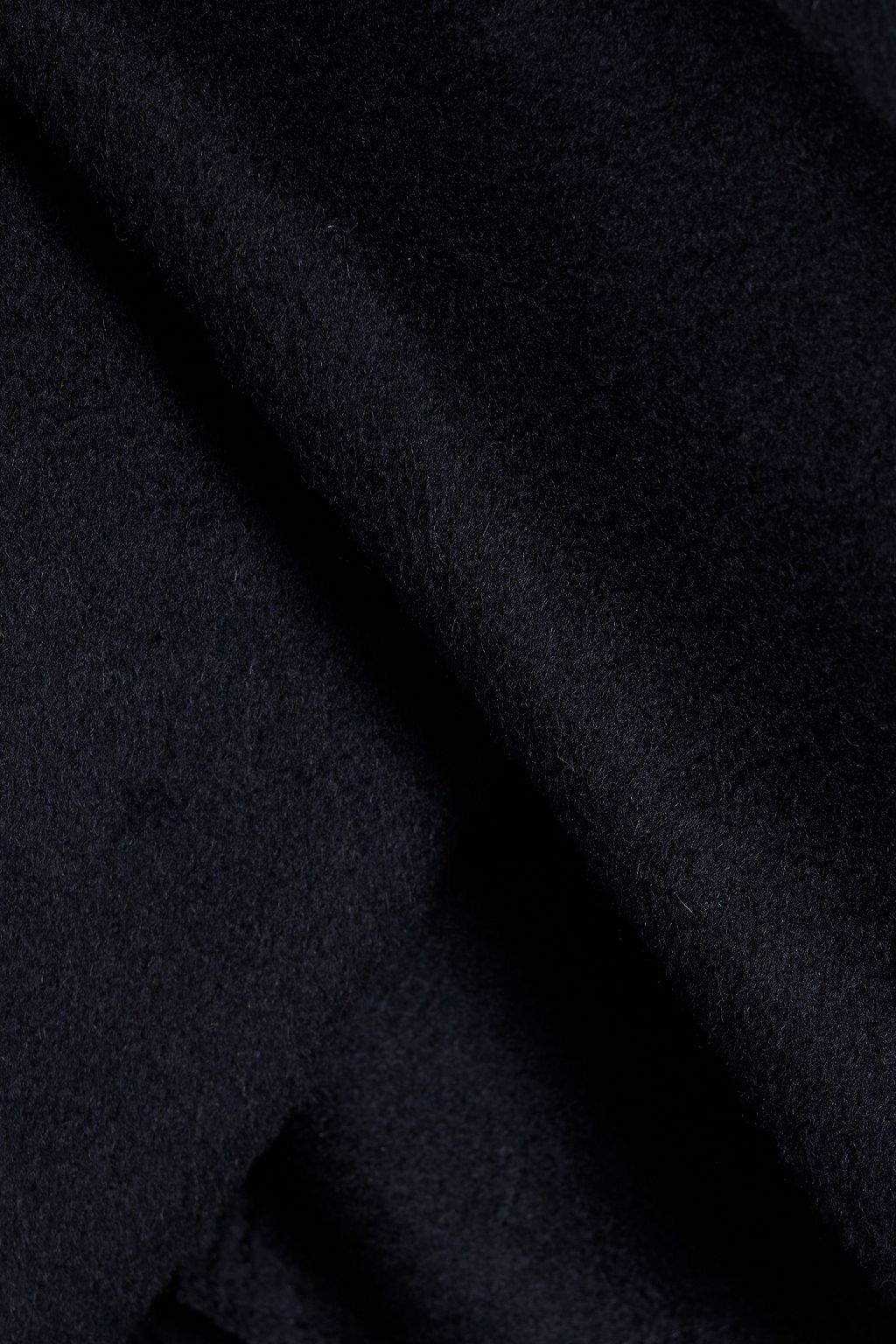 MAISON MARGIELA Draped wool-felt midi dress