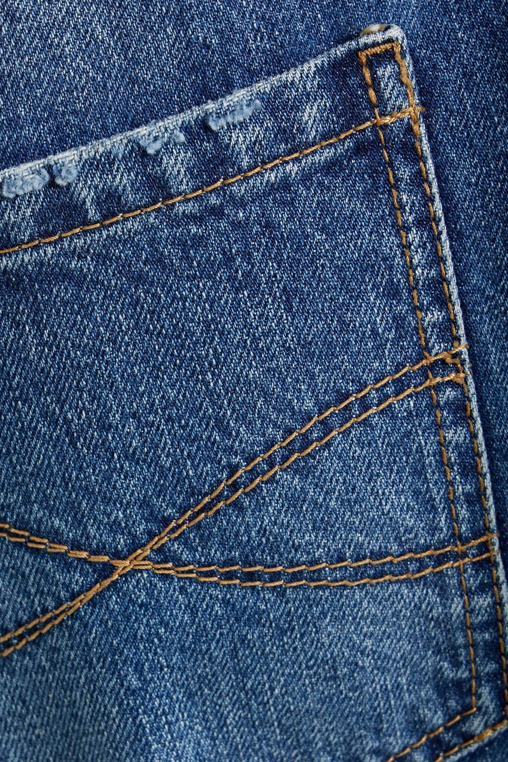 BRUNELLO CUCINELLI High-rise tapered jeans