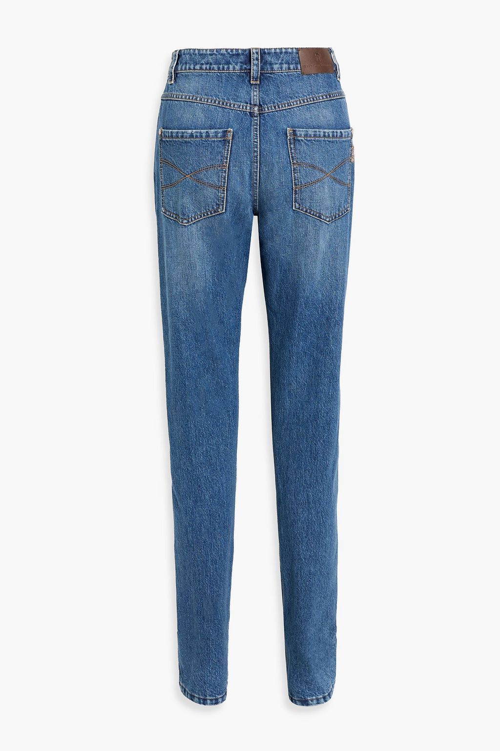 BRUNELLO CUCINELLI High-rise tapered jeans