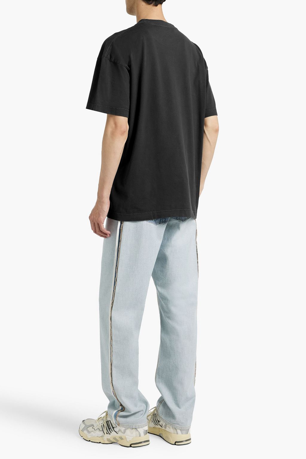 PALM ANGELS City logo-print washed cotton-jersey T-shirt