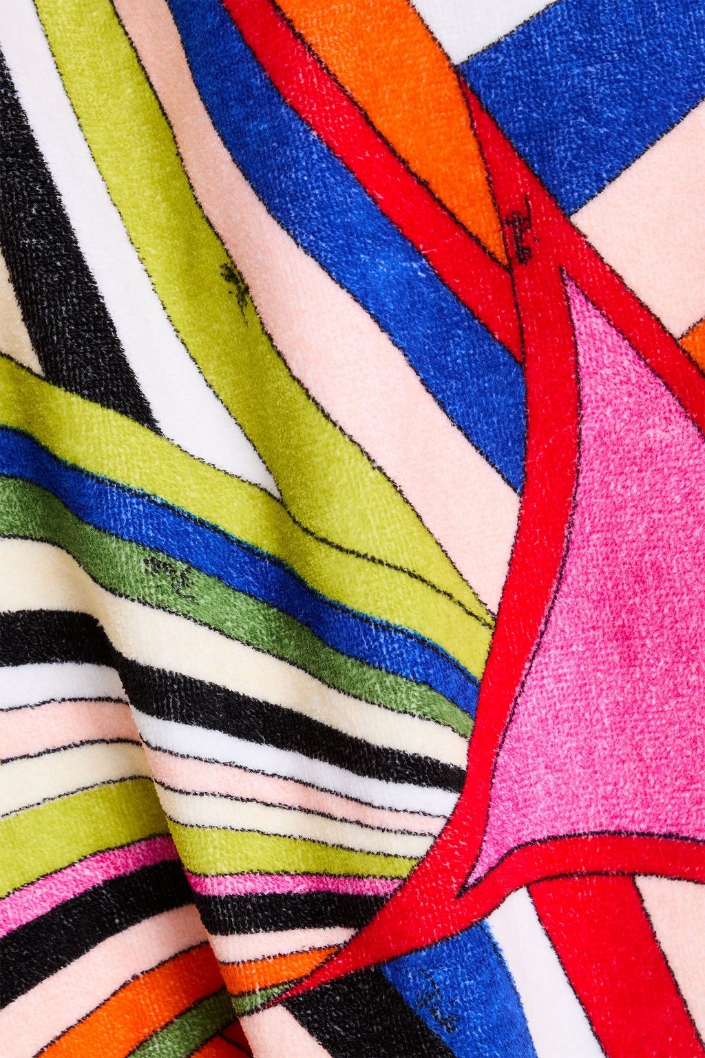 PUCCI Printed cotton-terry sweatshirt
