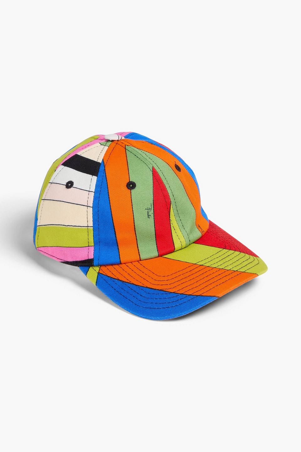 Pucci Printed Twill Baseball Cap