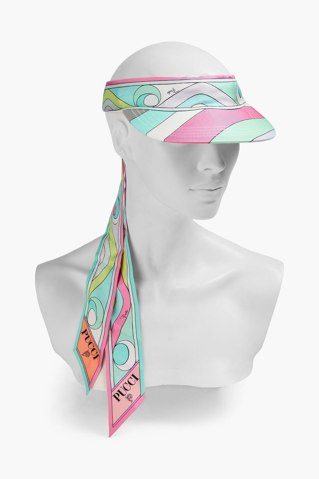 PUCCI Visor aus Twill mit Print