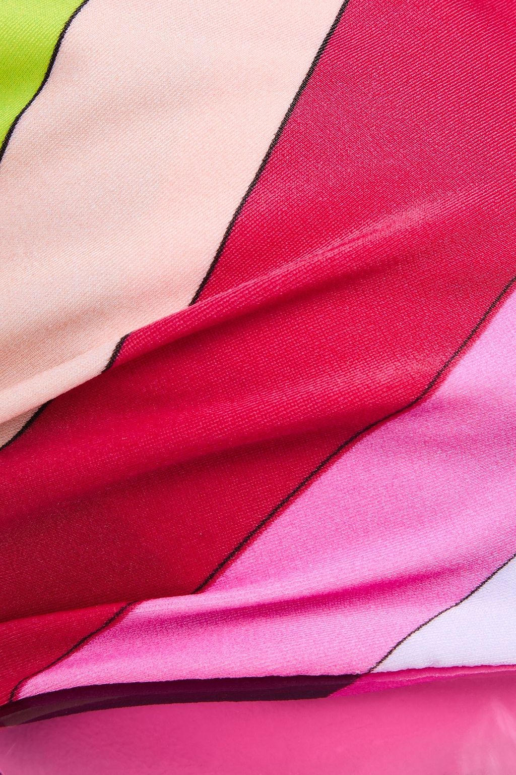 PUCCI Printed stretch-jersey and PVC cap