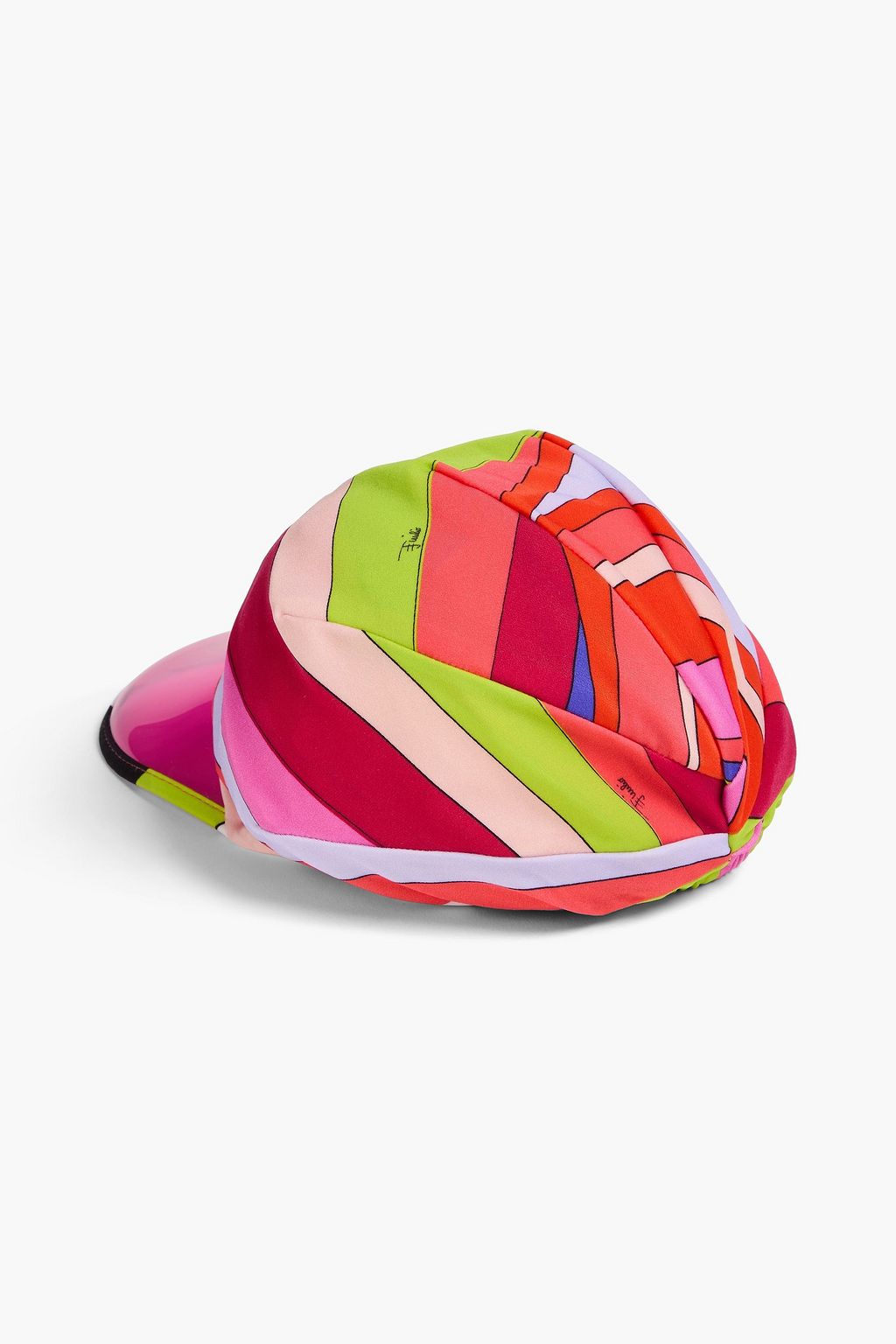 PUCCI Printed stretch-jersey and PVC cap