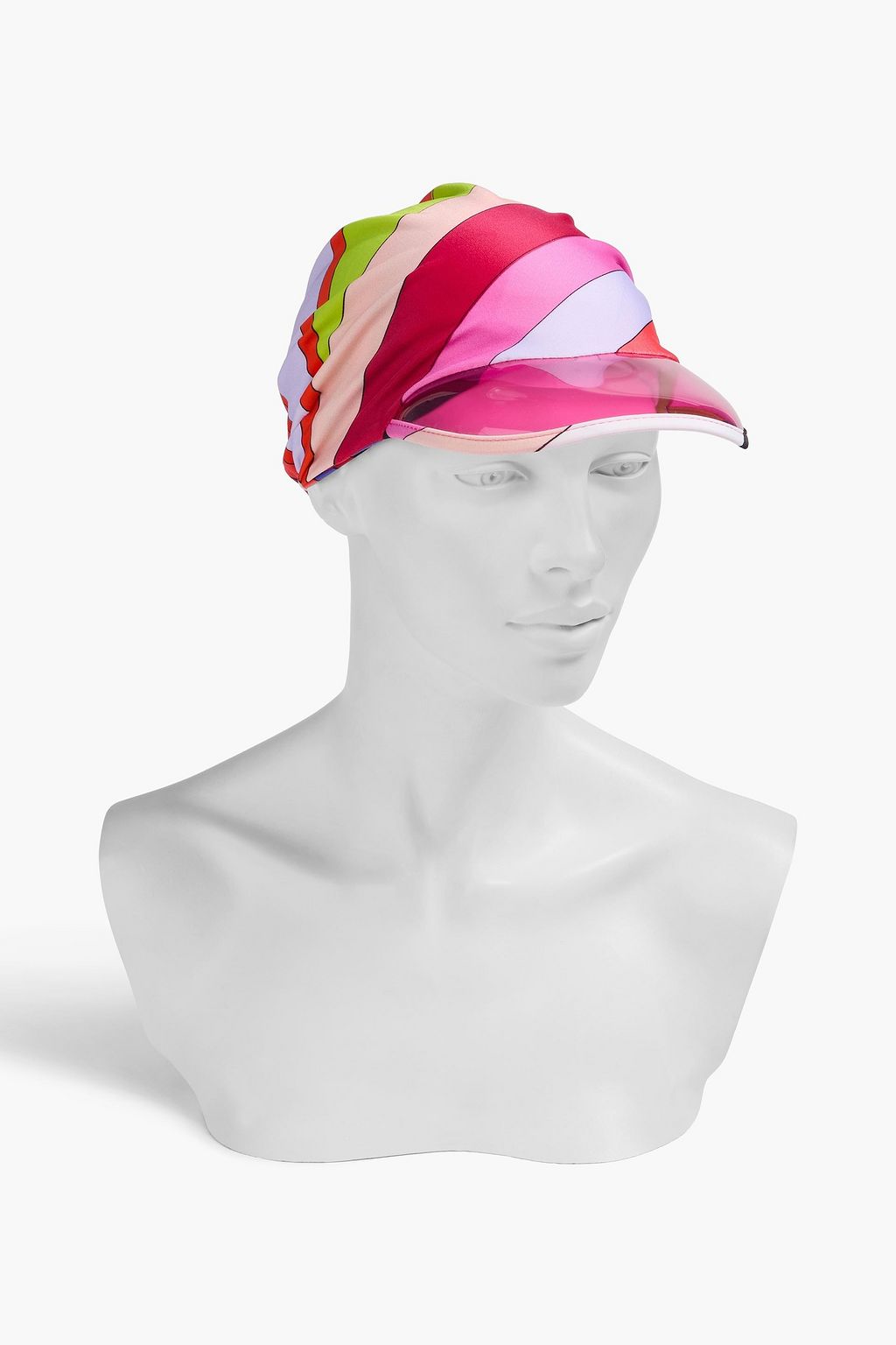 PUCCI Printed stretch-jersey and PVC cap