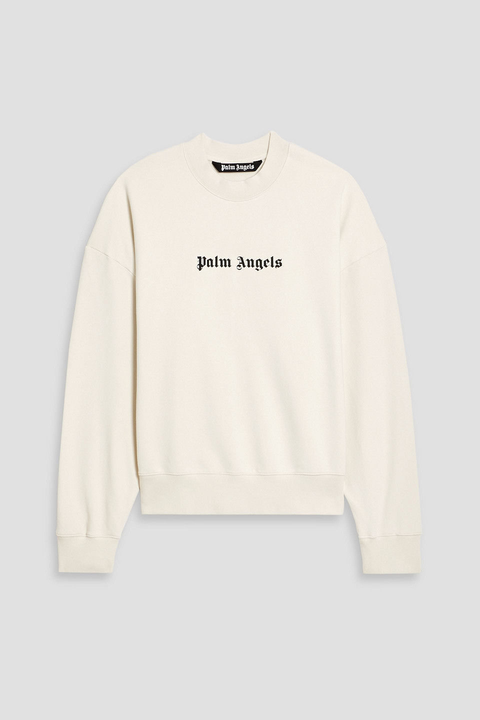 Logo-print French cotton-terry sweatshirt