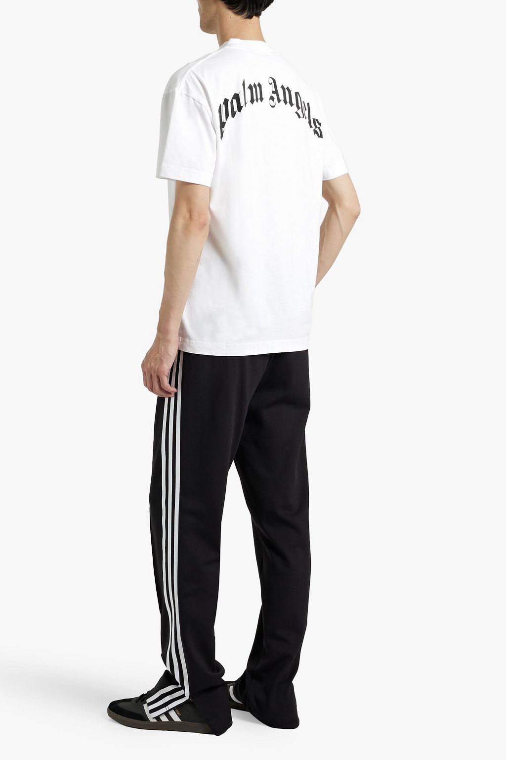 PALM ANGELS Printed cotton-jersey T-shirt