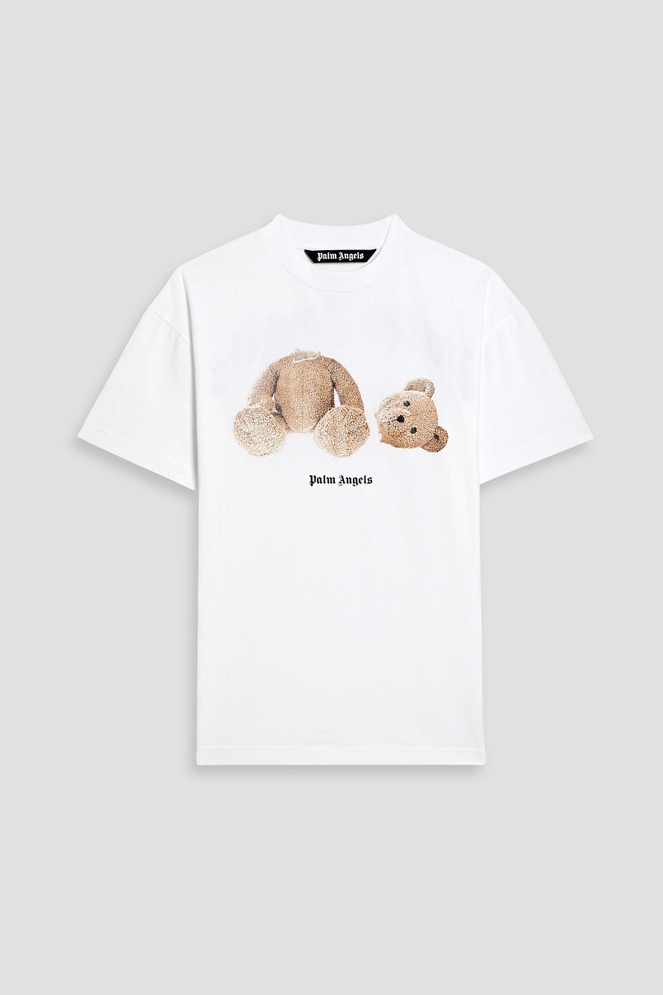 Printed cotton-jersey T-shirt