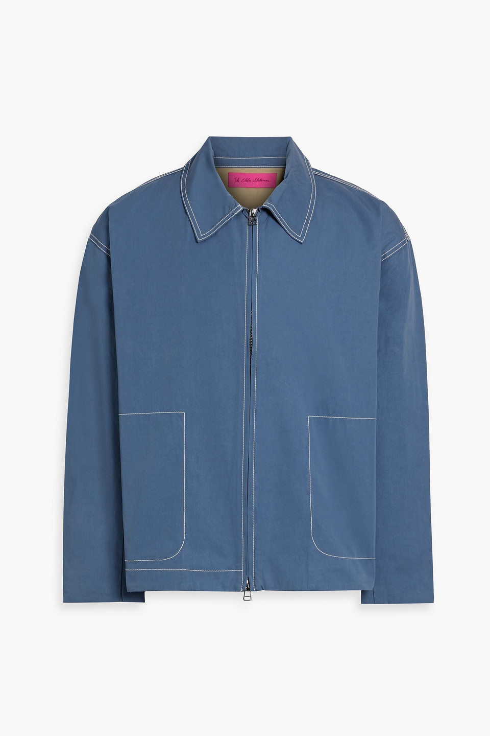 Silvano Cruiser cotton-twill jacket