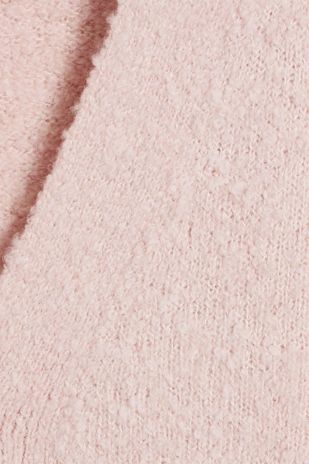 THE ELDER STATESMAN Teddy cashmere, alpaca and silk-blend cardigan
