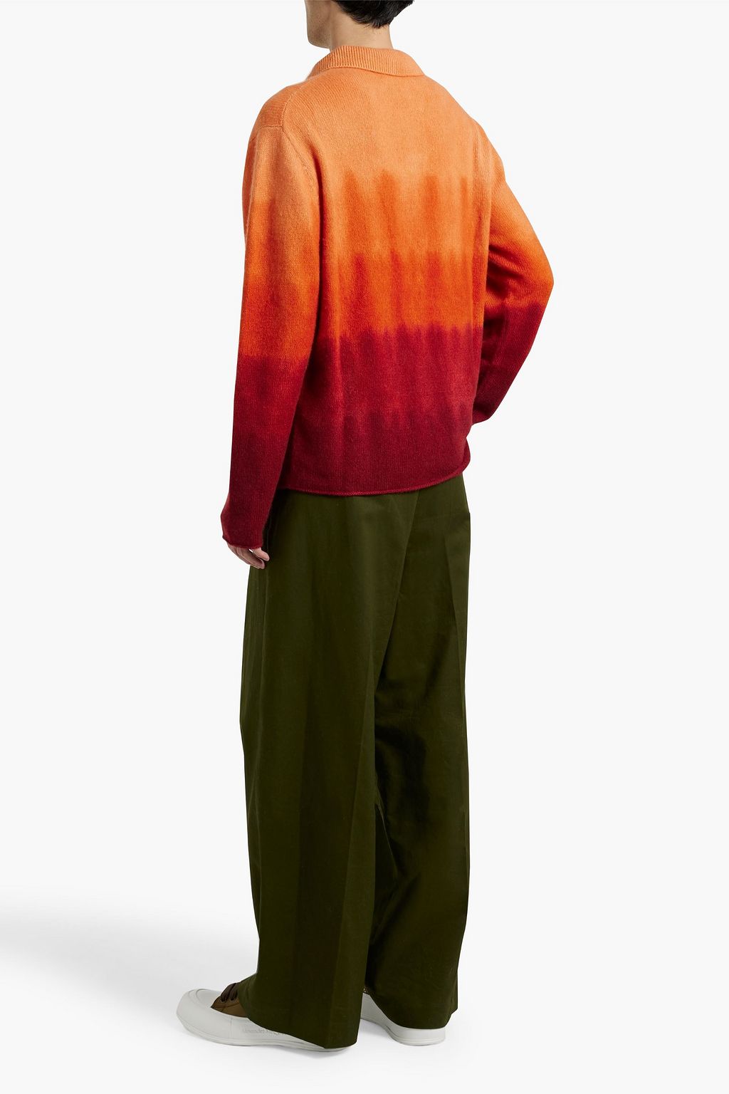 THE ELDER STATESMAN カシミヤ ポロセーター