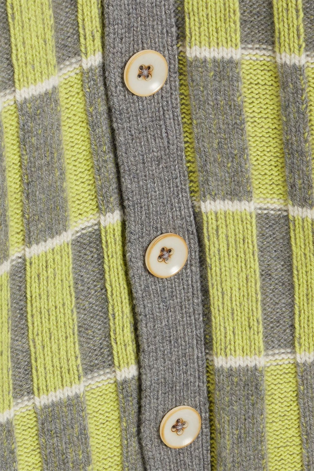 THE ELDER STATESMAN Cardigan aus Jacquard-Strick aus Kaschmir