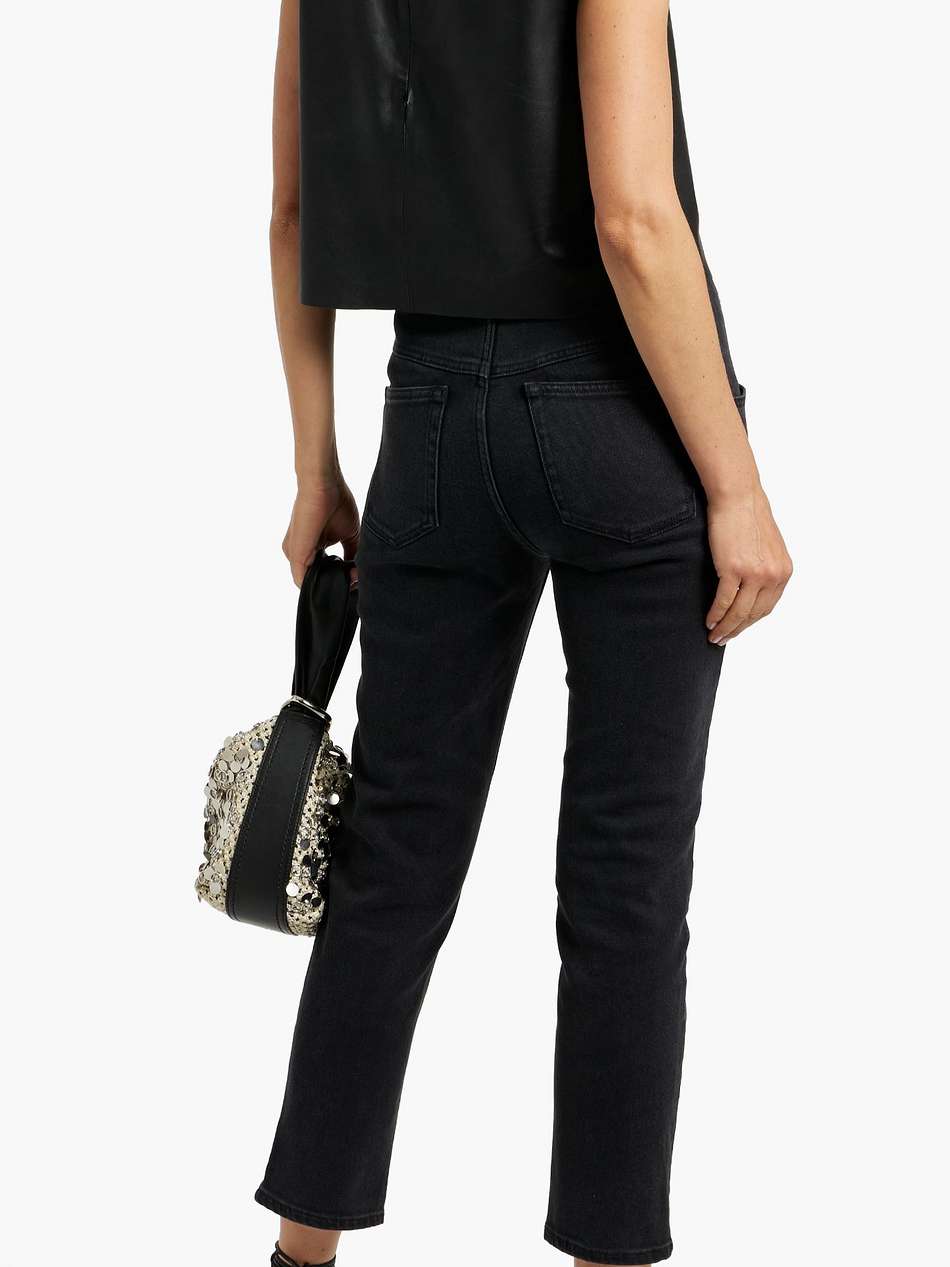 niliane cropped high-rise slim-leg jeans