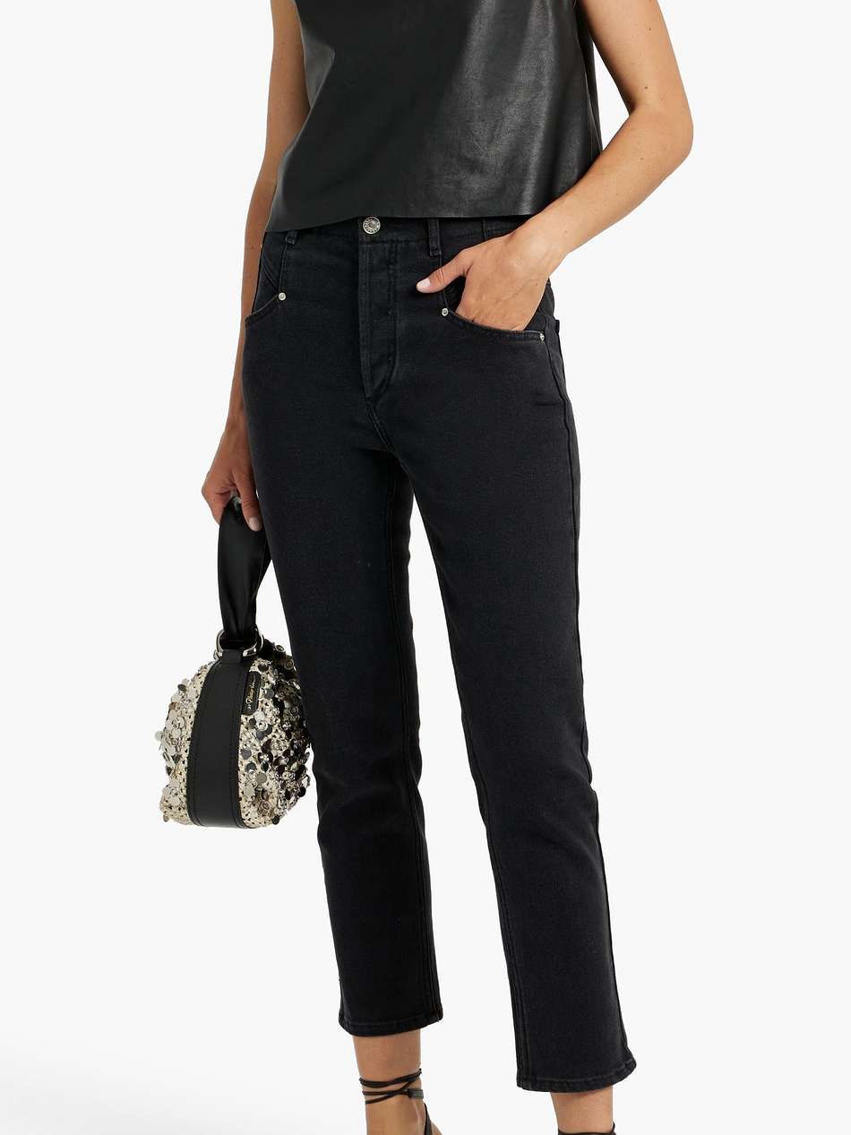 niliane cropped high-rise slim-leg jeans