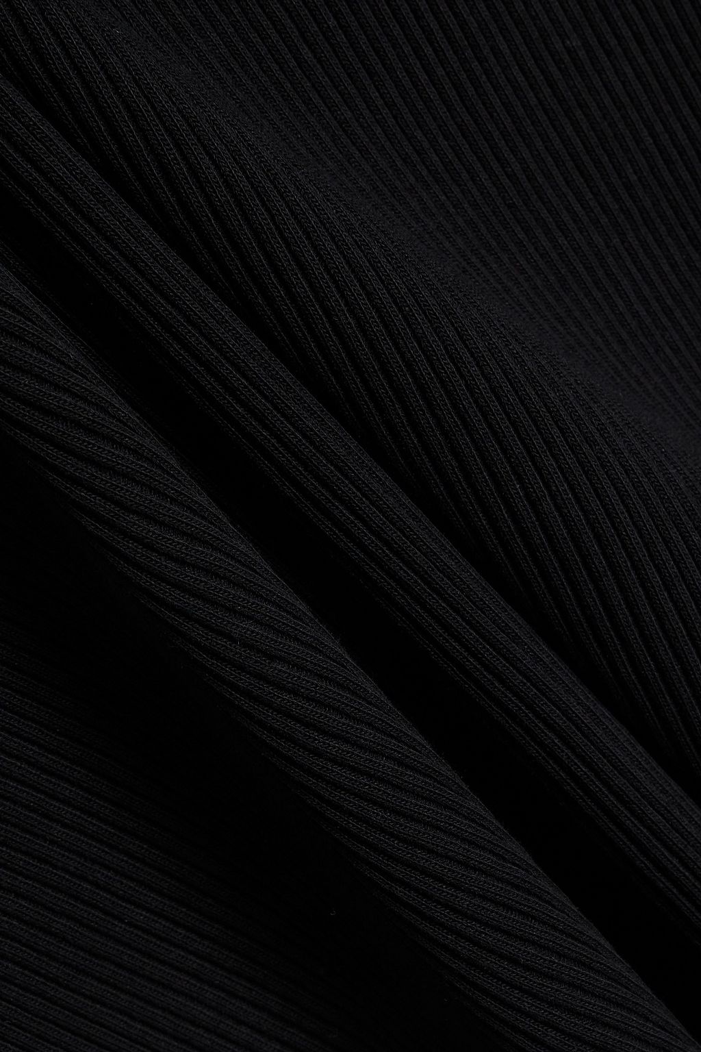 VINCE. Ribbed cotton-blend midi dress