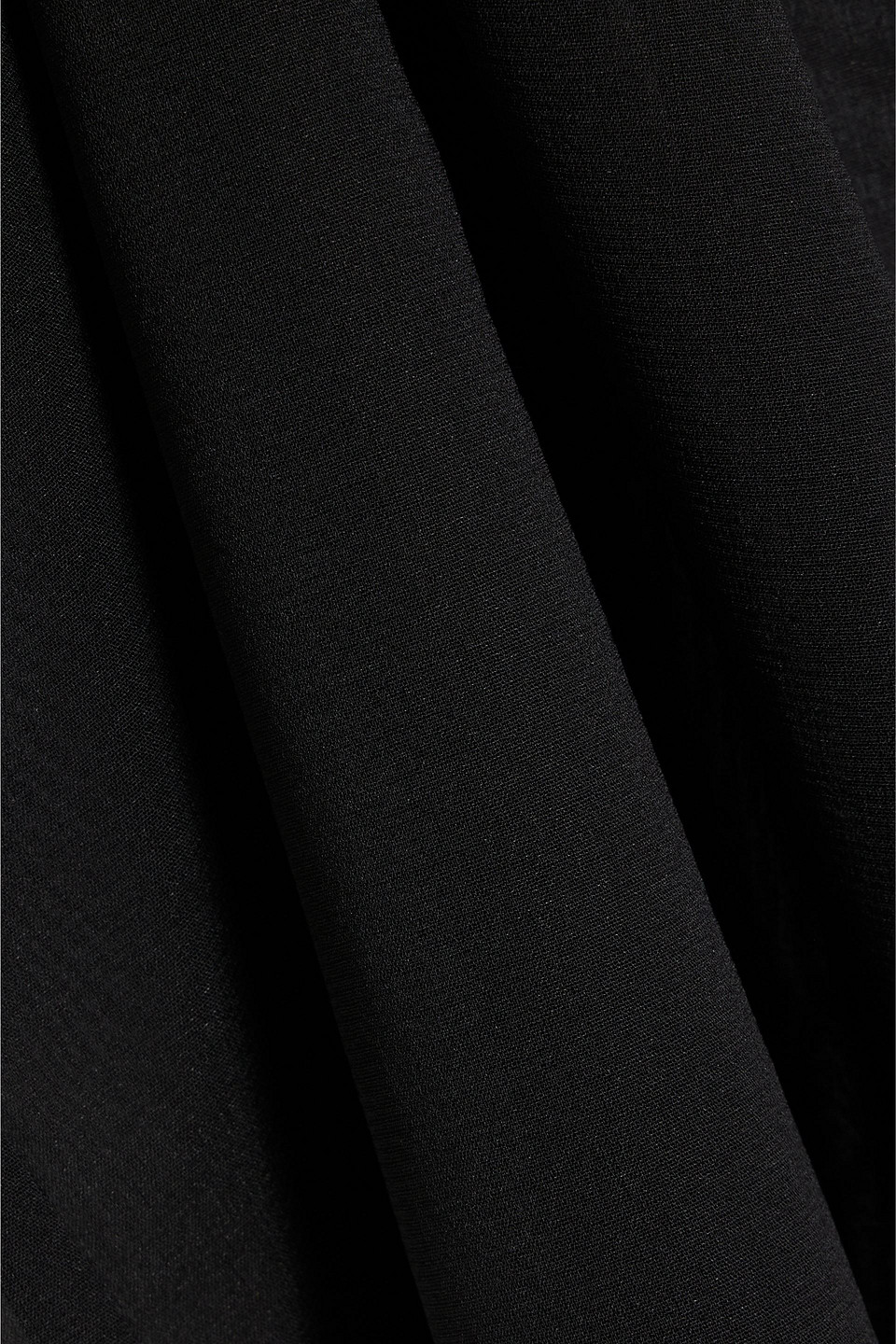 Vince Silk-blend Chiffon Midi Skirt In Black