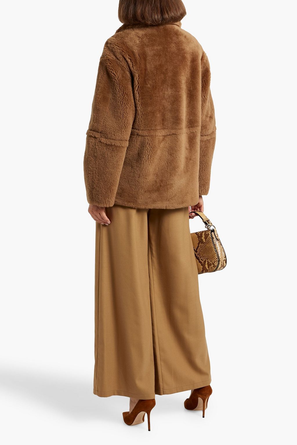 VINCE. Reversible shearling jacket
